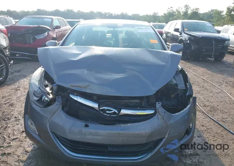 2013 Hyundai Elantra Gls из США, поврежденный, VIN 5NPDH4AE9DH404676